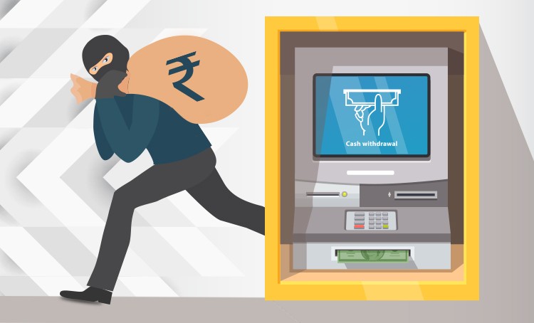 1.83 billion rupees stolen from the ATM in two hours