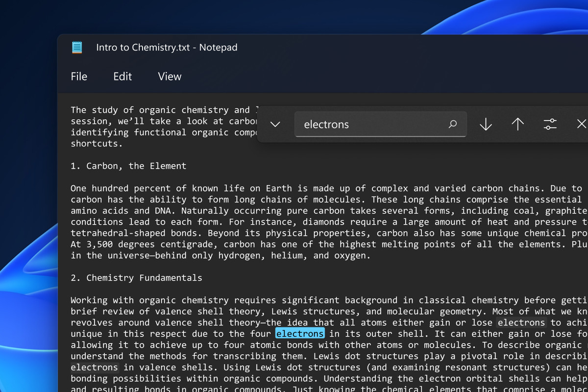 Microsoft rolls out Notepad with dark mode for Windows 11 Insiders